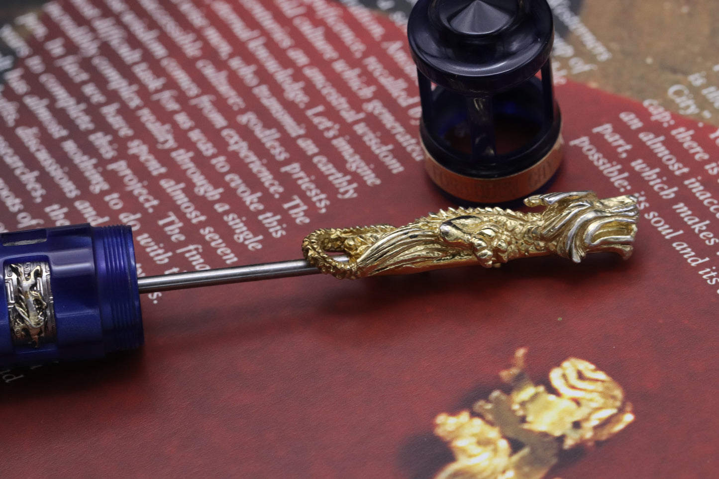 Visconti Forbidden City Vermeil Limited Edition Fountain Pen - UNUSED