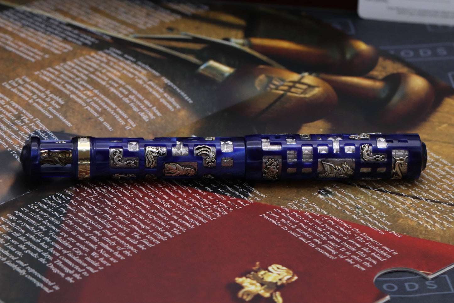 Visconti Forbidden City Vermeil Limited Edition Fountain Pen - UNUSED