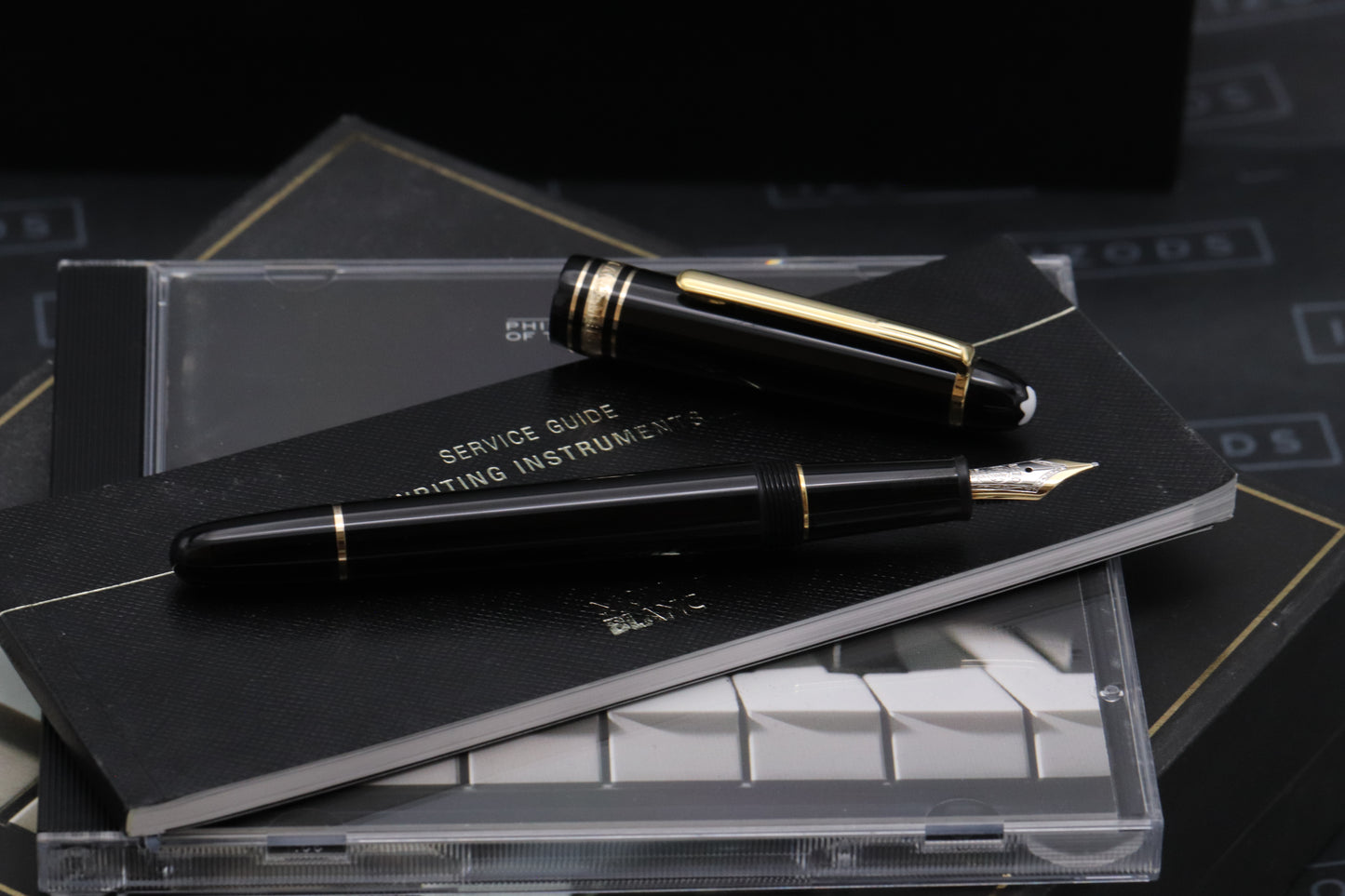 Montblanc Meisterstuck Chopin Classique Gold Coated Fountain Pen - Fine Nib