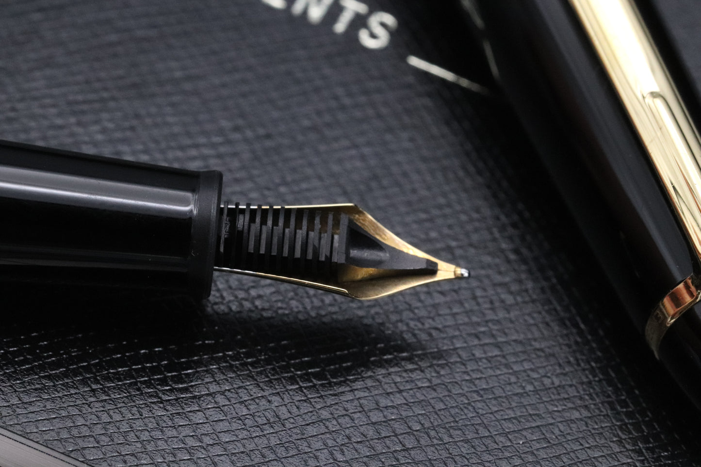 Montblanc Meisterstuck Chopin Classique Gold Coated Fountain Pen - Fine Nib