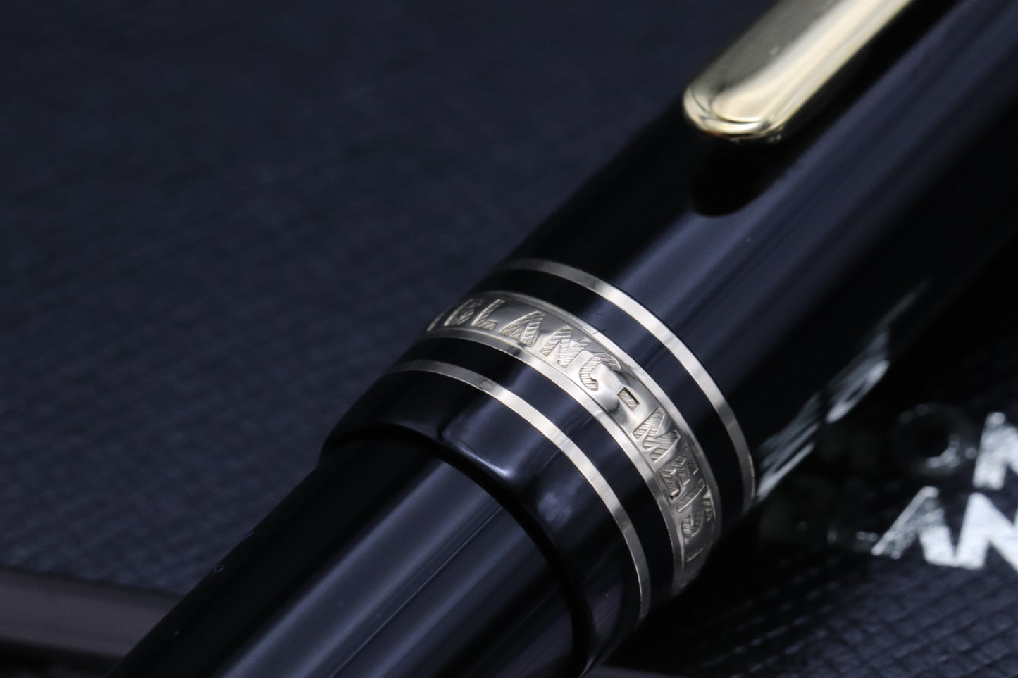 Montblanc Meisterstuck Chopin Classique Gold Coated Fountain Pen - Fine Nib