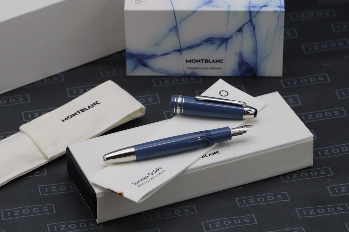 Montblanc Meisterstuck 146 LeGrand Glacier Fountain Pen