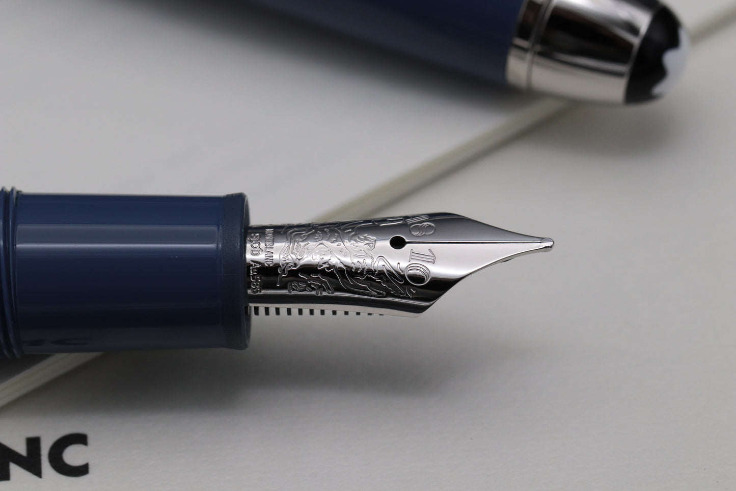 Montblanc Meisterstuck 146 LeGrand Glacier Fountain Pen