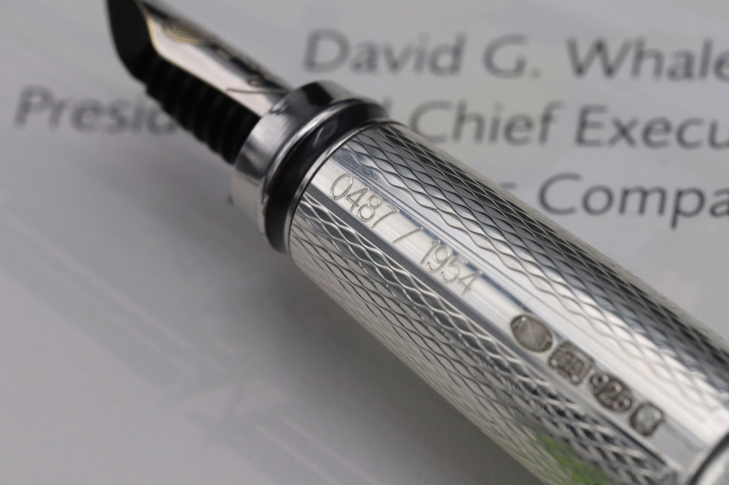 Cross 50 Years of the Tennis Hall of Fame Silver LE Fountain Pen