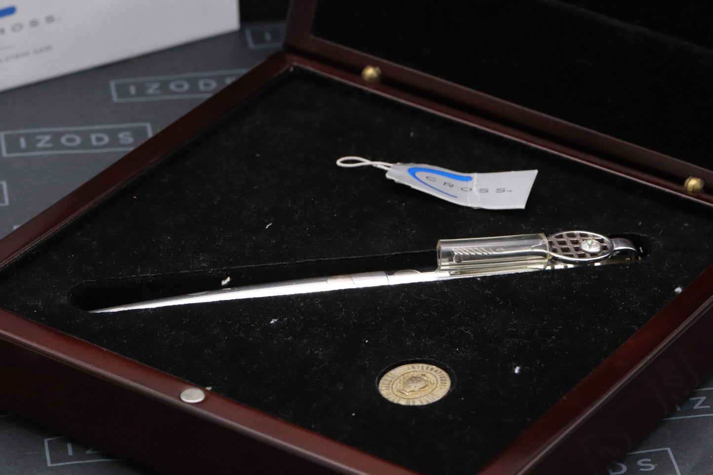 Cross 50 Years of the Tennis Hall of Fame Silver LE Fountain Pen