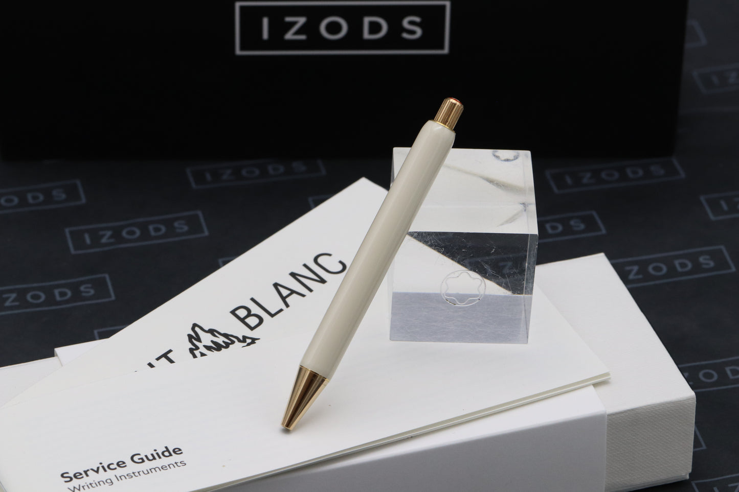 Montblanc Heritage Rouge et Noir Baby Ivory-Resin Ballpoint Pen