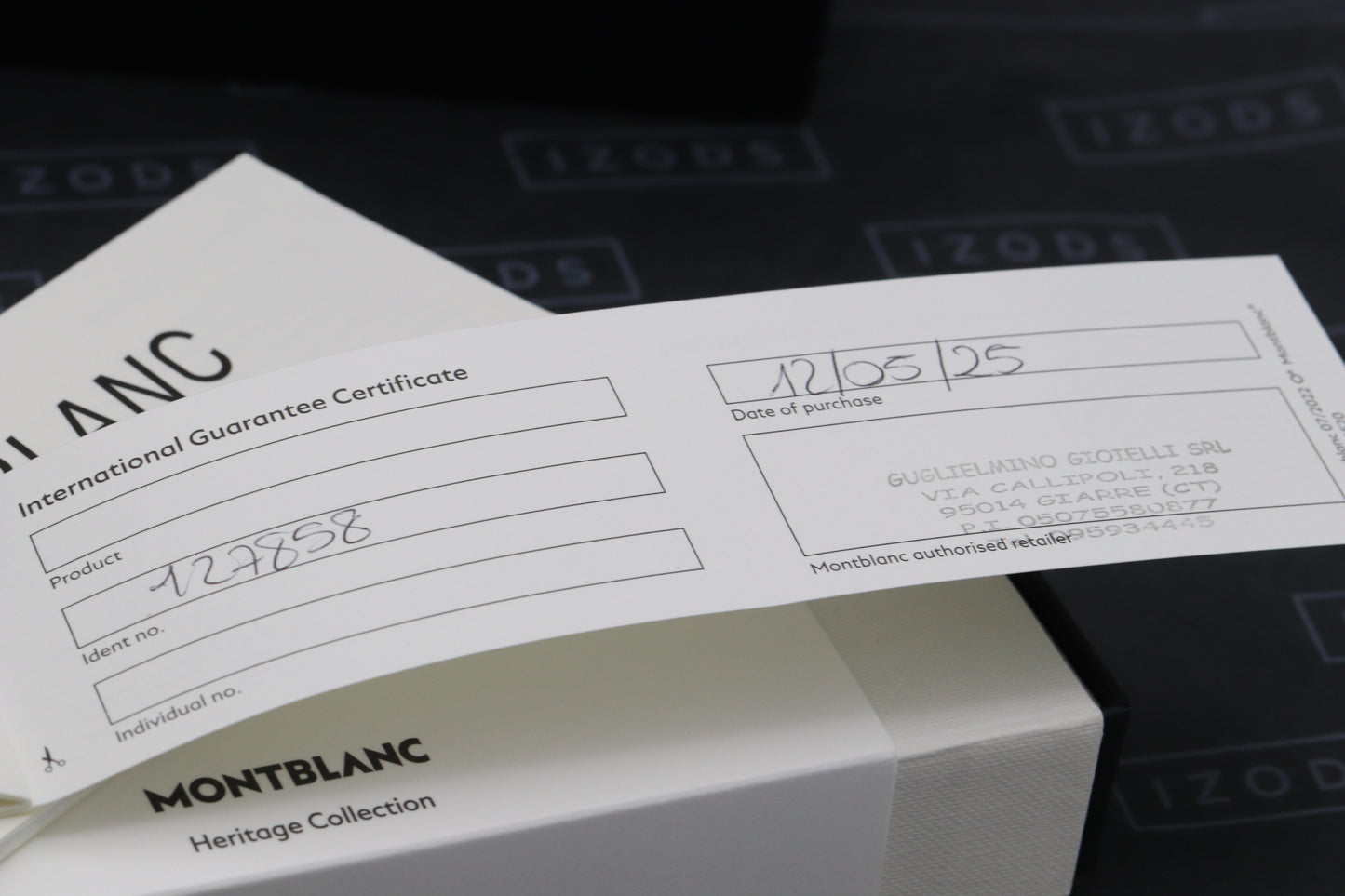 Montblanc Heritage Rouge et Noir Baby Ivory-Resin Ballpoint Pen