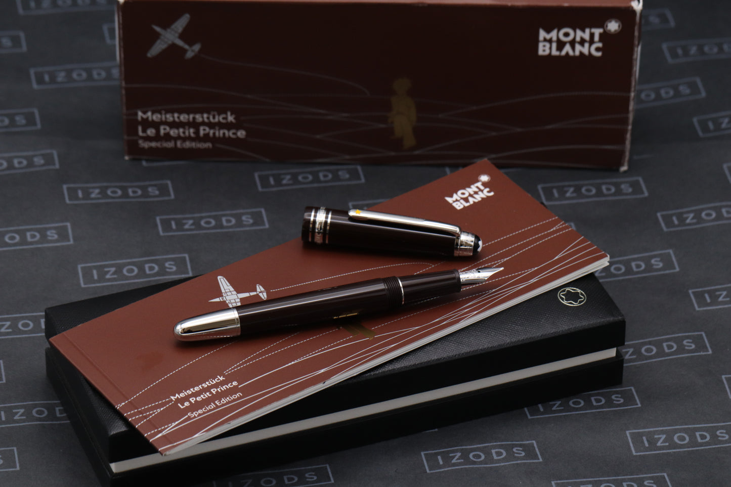 Montblanc Meisterstuck Classique Le Petit Prince Aviator Fountain Pen - Rare Factory Error Upside Down Cap Ring
