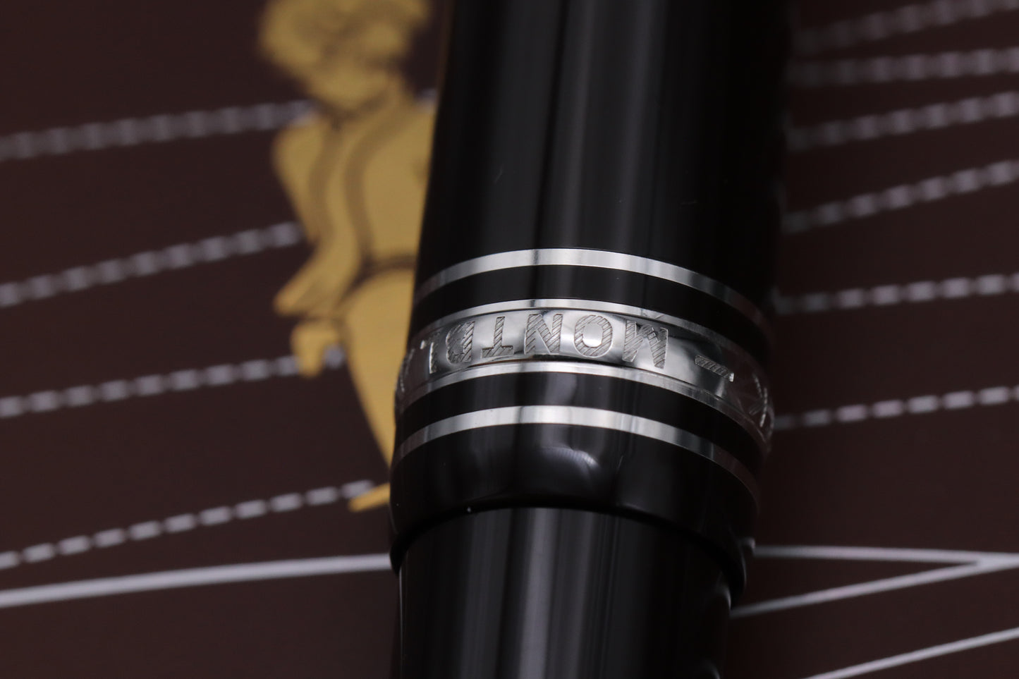 Montblanc Meisterstuck Classique Le Petit Prince Aviator Fountain Pen - Rare Factory Error Upside Down Cap Ring