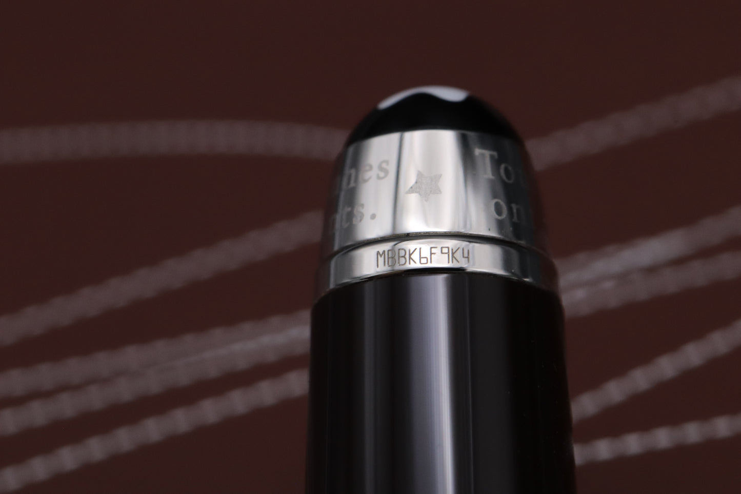 Montblanc Meisterstuck Classique Le Petit Prince Aviator Fountain Pen - Rare Factory Error Upside Down Cap Ring