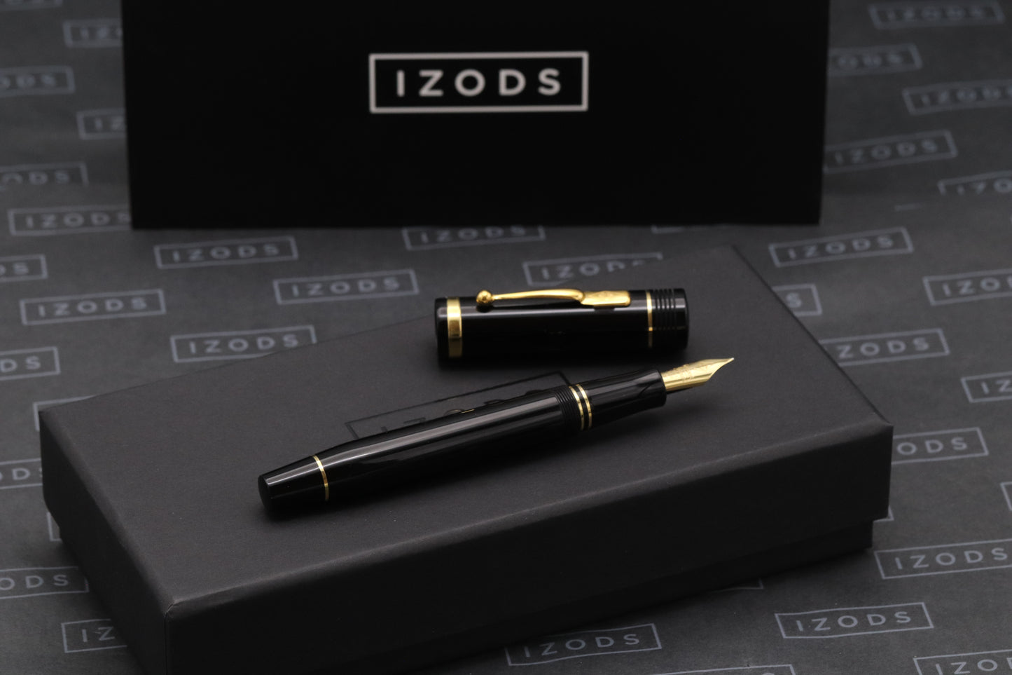 Conway Stewart Churchill Black Fountain Pen
