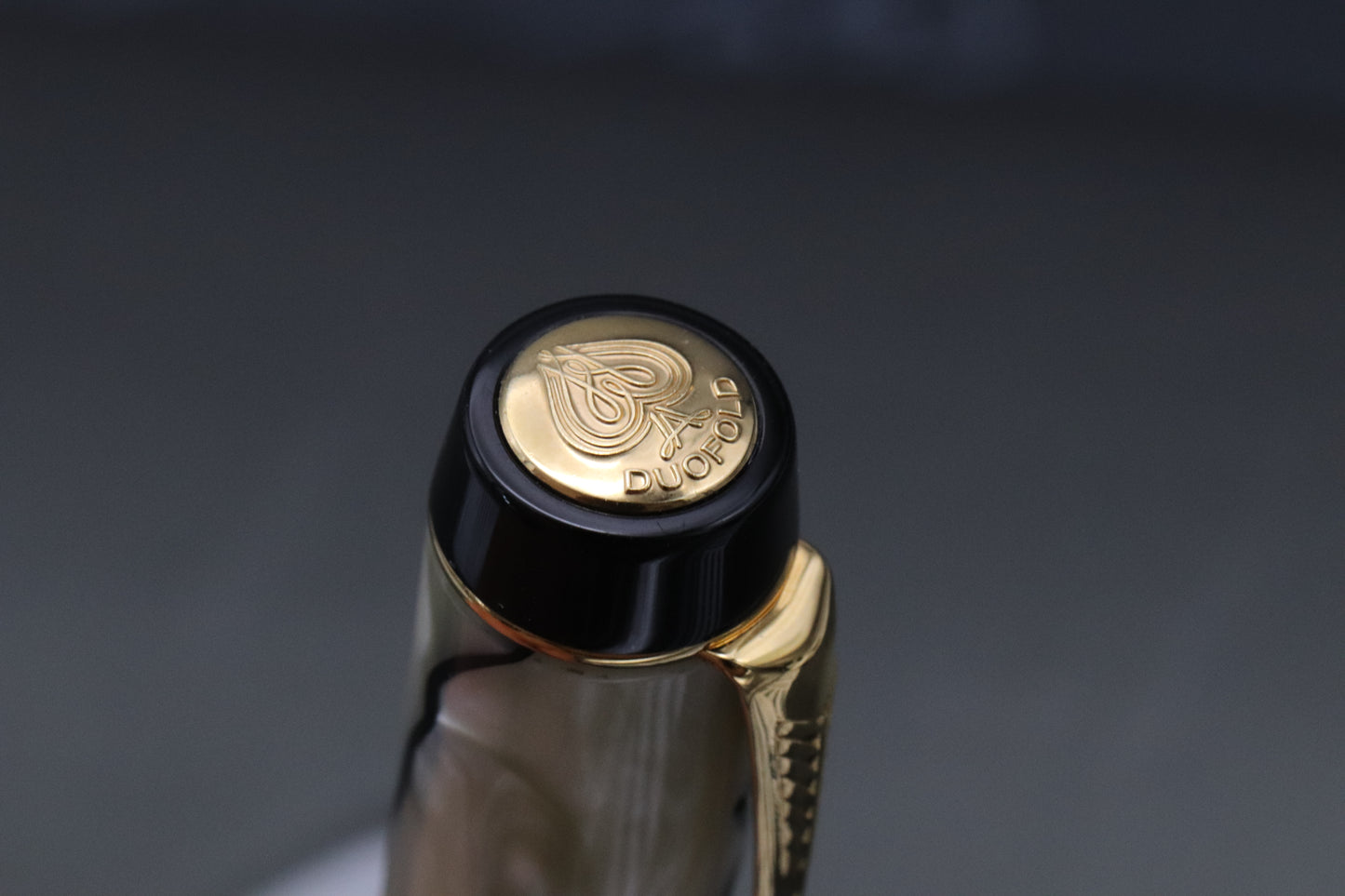 Parker Duofold International MK2 Black and Pearl Fountain Pen