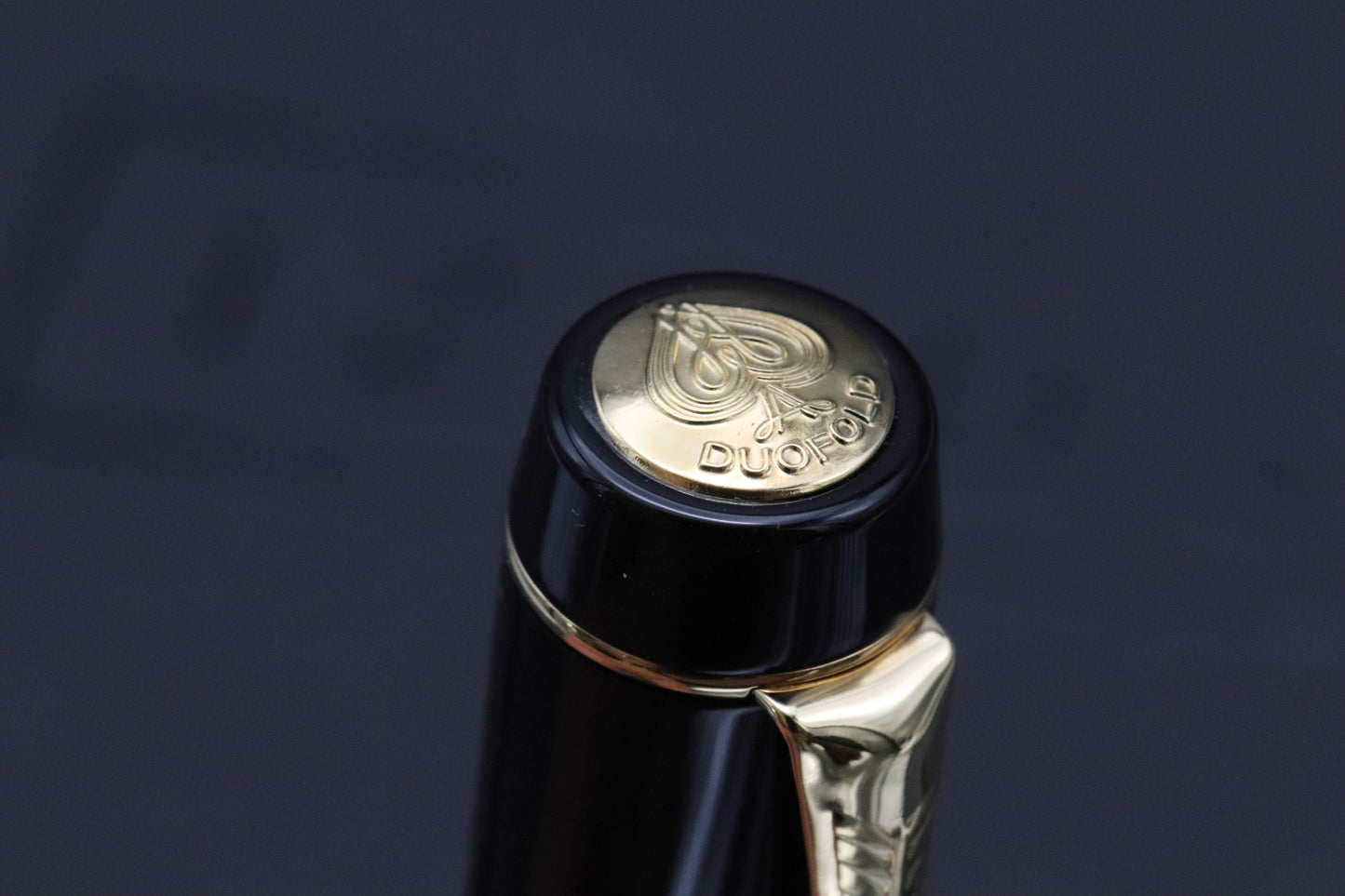 Parker Duofold International Black GT Fountain Pen