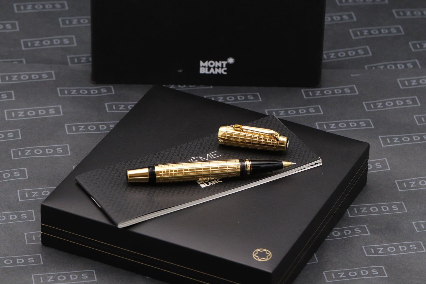 Montblanc Boheme Citrine Gold Plated Rollerball / Fineliner Pen - UNUSED