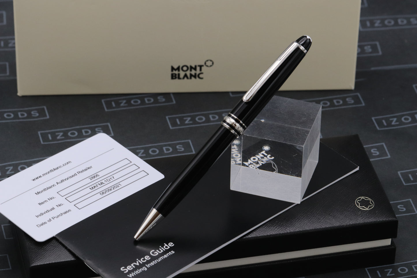 Montblanc Meisterstück 164 Classique Platinum-Coated Ballpoint Pen