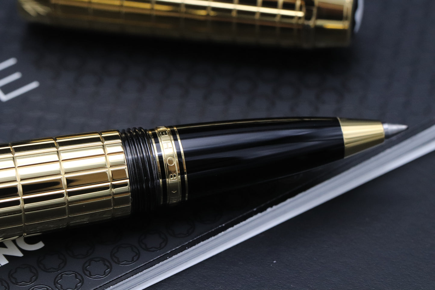 Montblanc Boheme Citrine Gold Plated Rollerball / Fineliner Pen - UNUSED