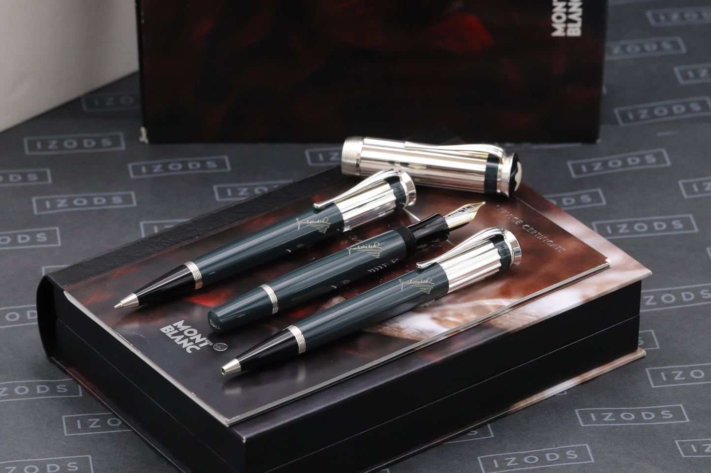 Montblanc Charles Dickens Writers Edition FP, BP, MP Set - UNUSED