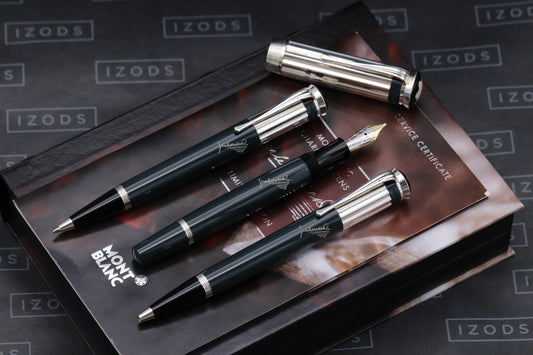 Montblanc Charles Dickens Writers Edition FP, BP, MP Set - UNUSED