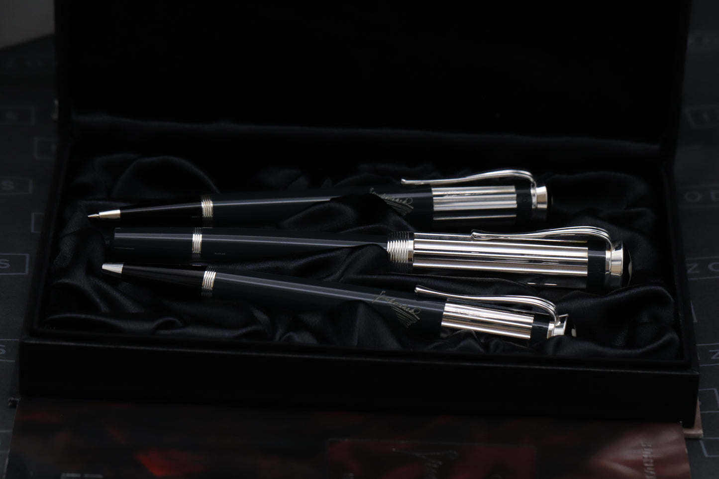 Montblanc Charles Dickens Writers Edition FP, BP, MP Set - UNUSED