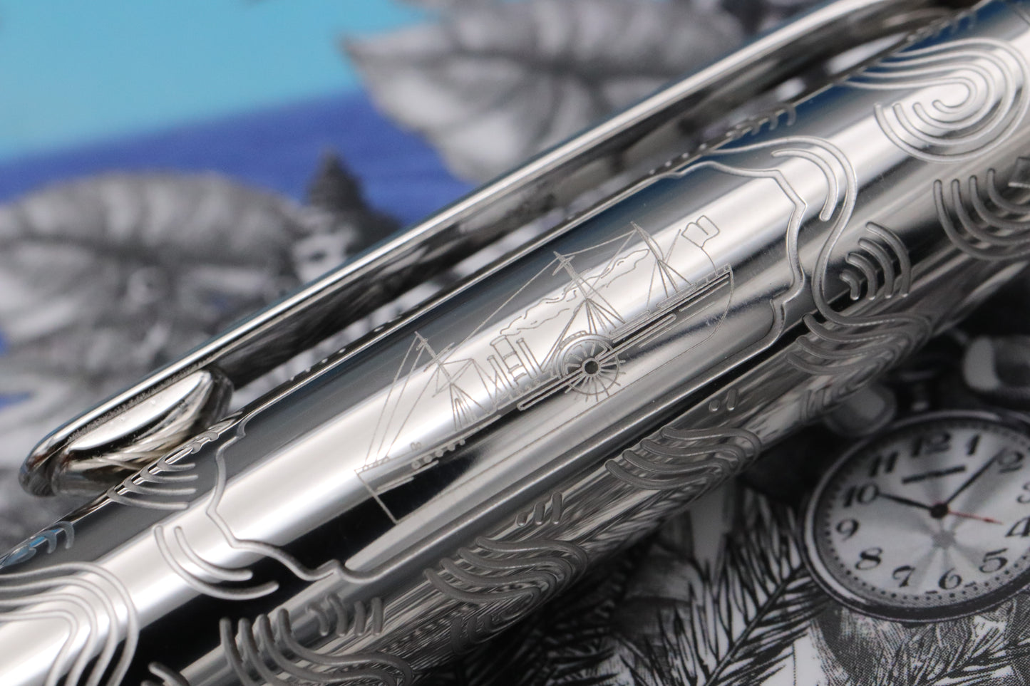 Montblanc Classique Around the World in 80 Days Doue Ballpoint Pen - UNUSED