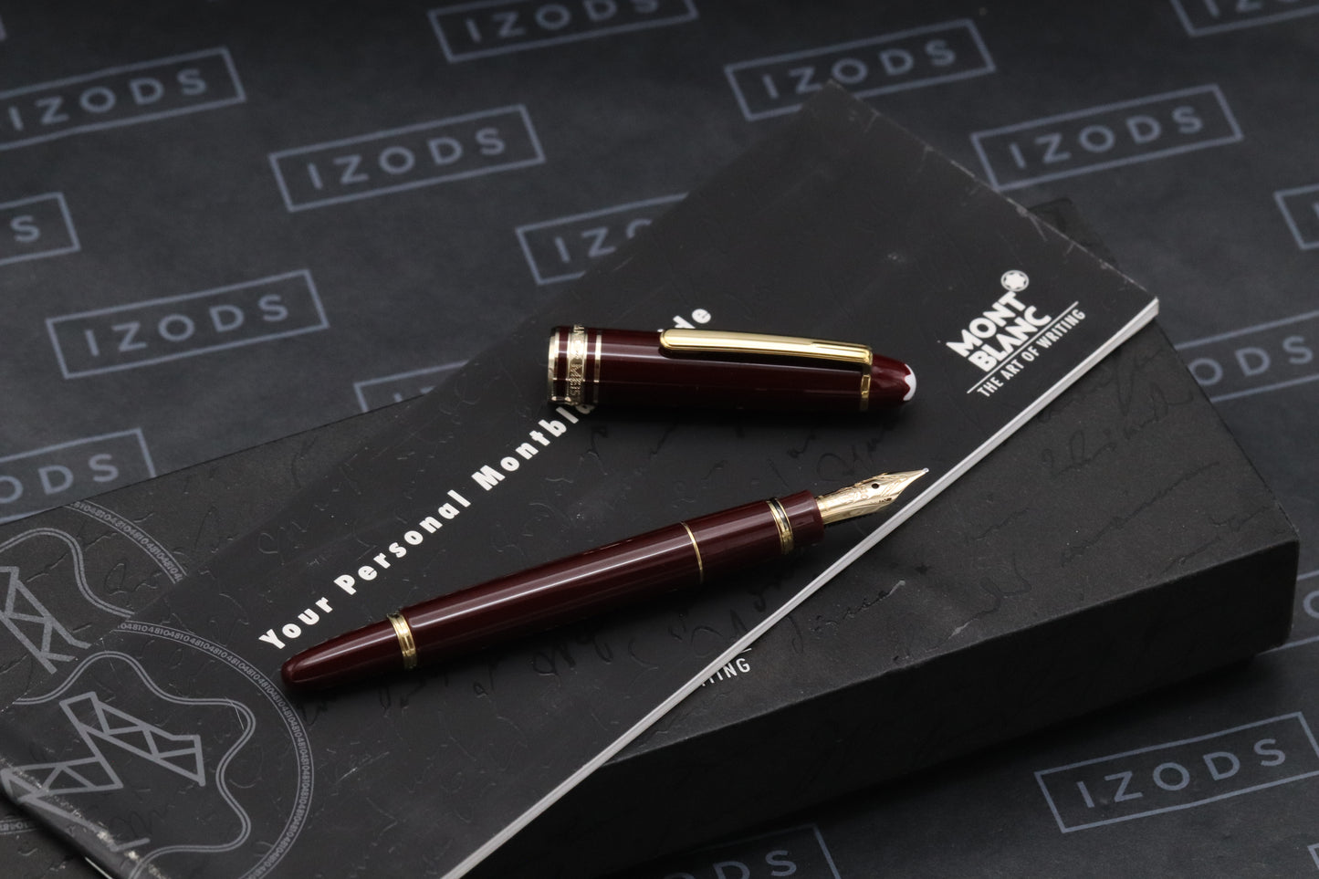 Montblanc Meisterstuck 114 Mozart Bordeaux Fountain Pen