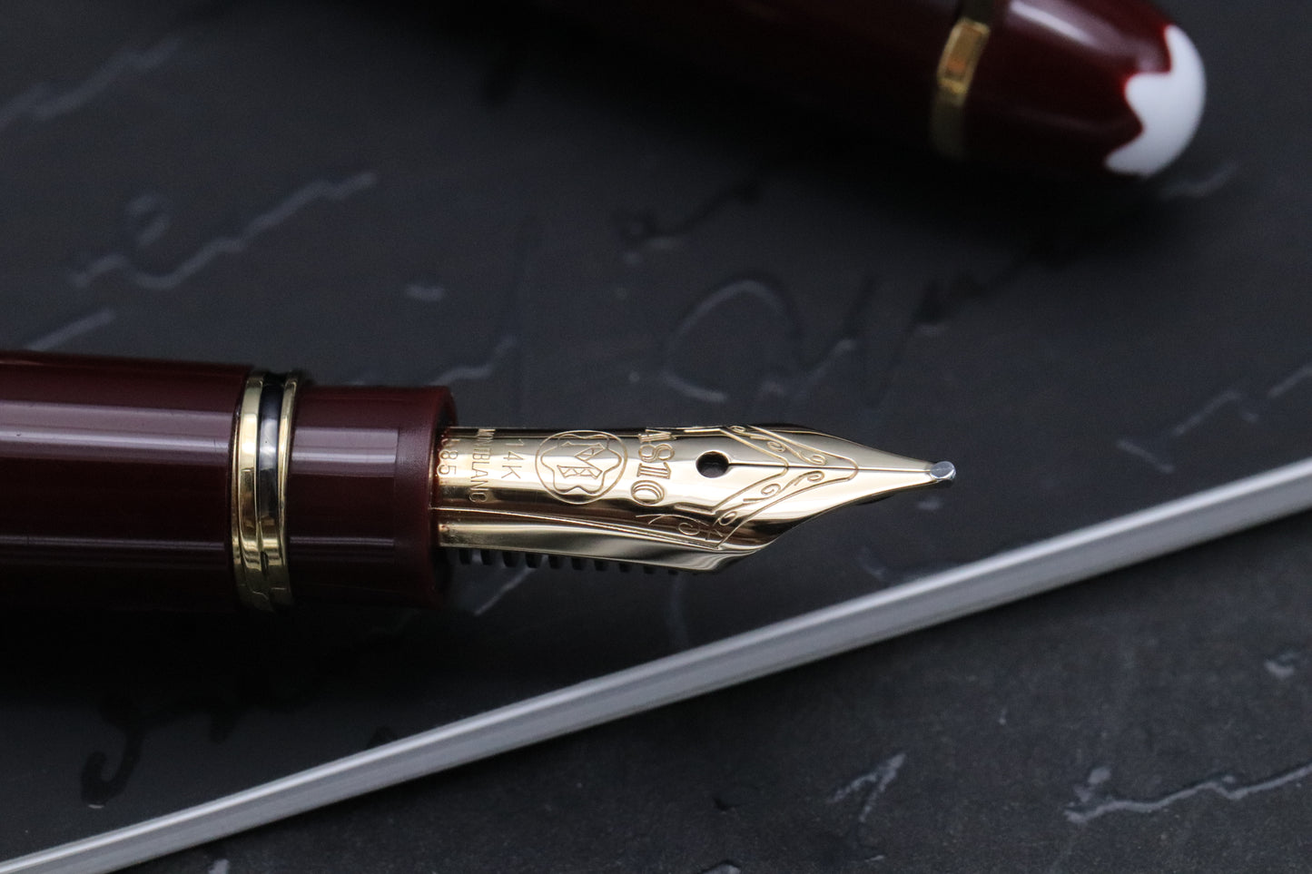 Montblanc Meisterstuck 114 Mozart Bordeaux Fountain Pen