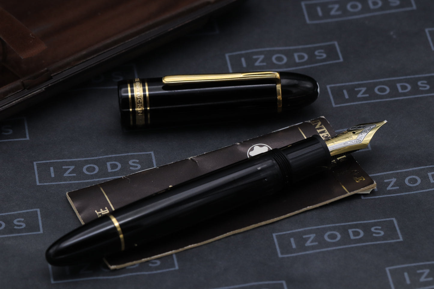 Montblanc Meisterstuck 149 Gold-Coated Fountain Pen - Broad Nib