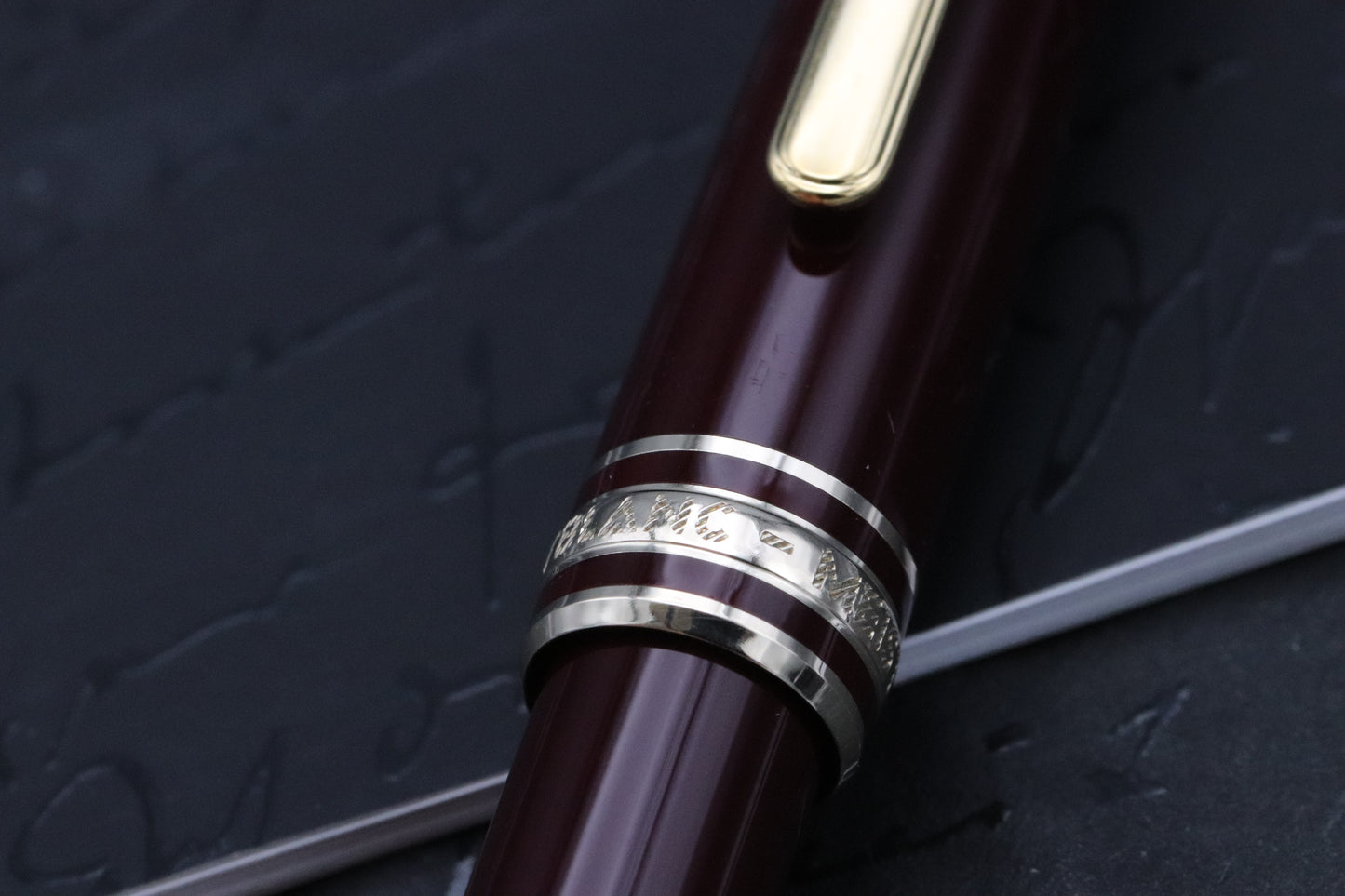 Montblanc Meisterstuck 114 Mozart Bordeaux Fountain Pen