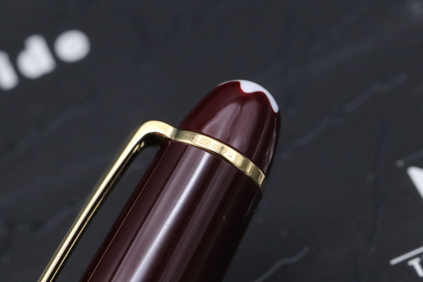 Montblanc Meisterstuck 114 Mozart Bordeaux Fountain Pen