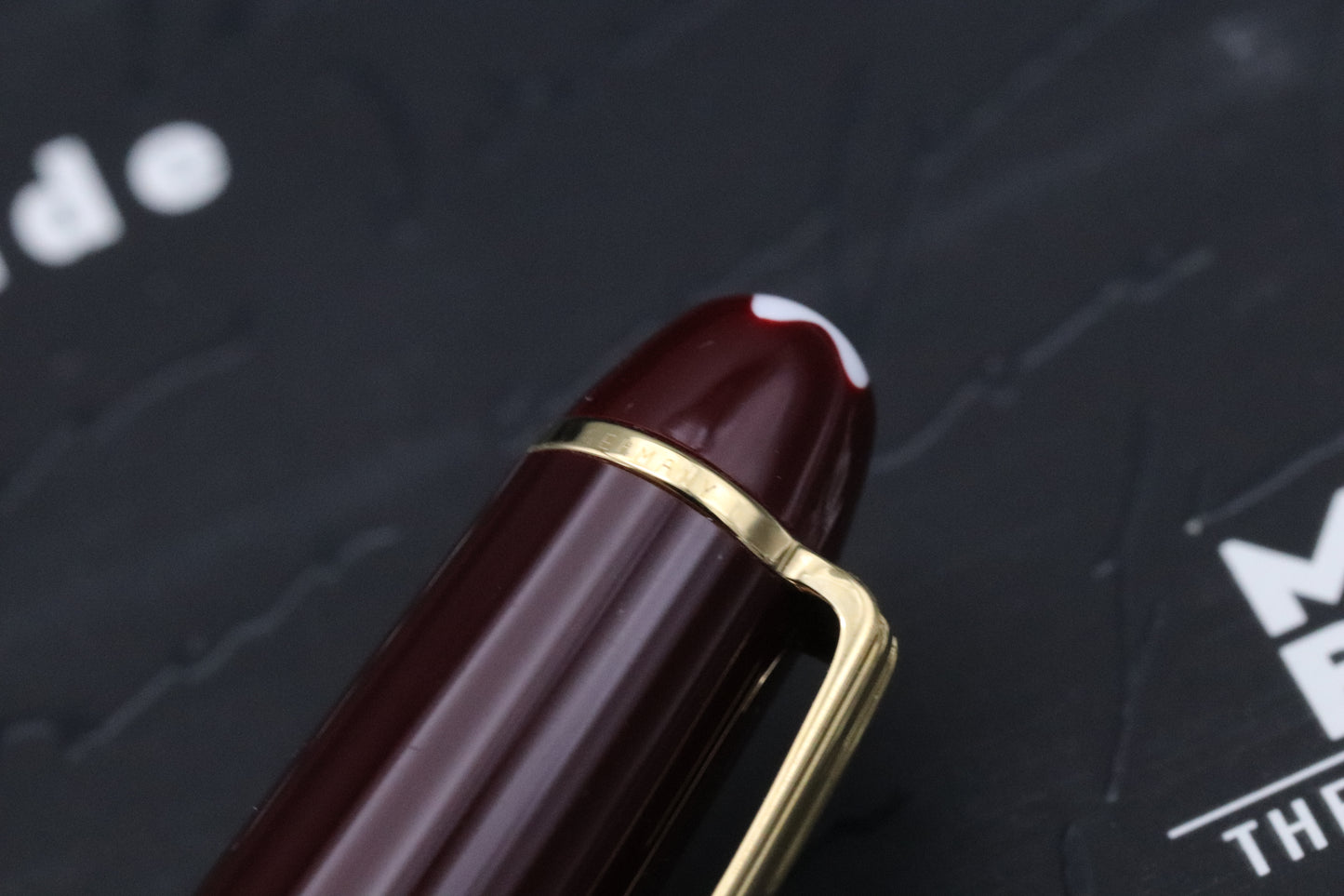 Montblanc Meisterstuck 114 Mozart Bordeaux Fountain Pen