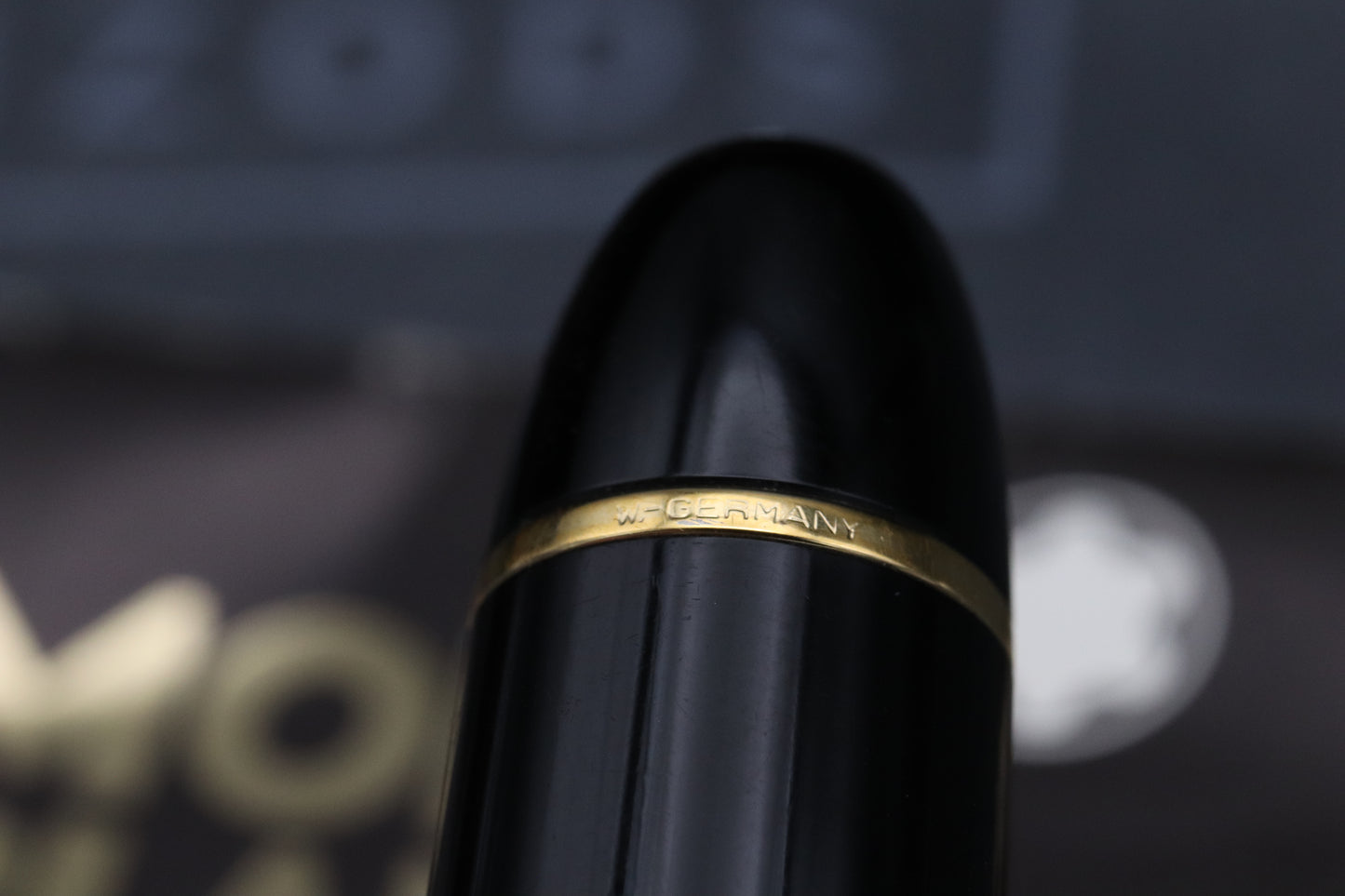 Montblanc Meisterstuck 149 Gold-Coated Fountain Pen - Broad Nib