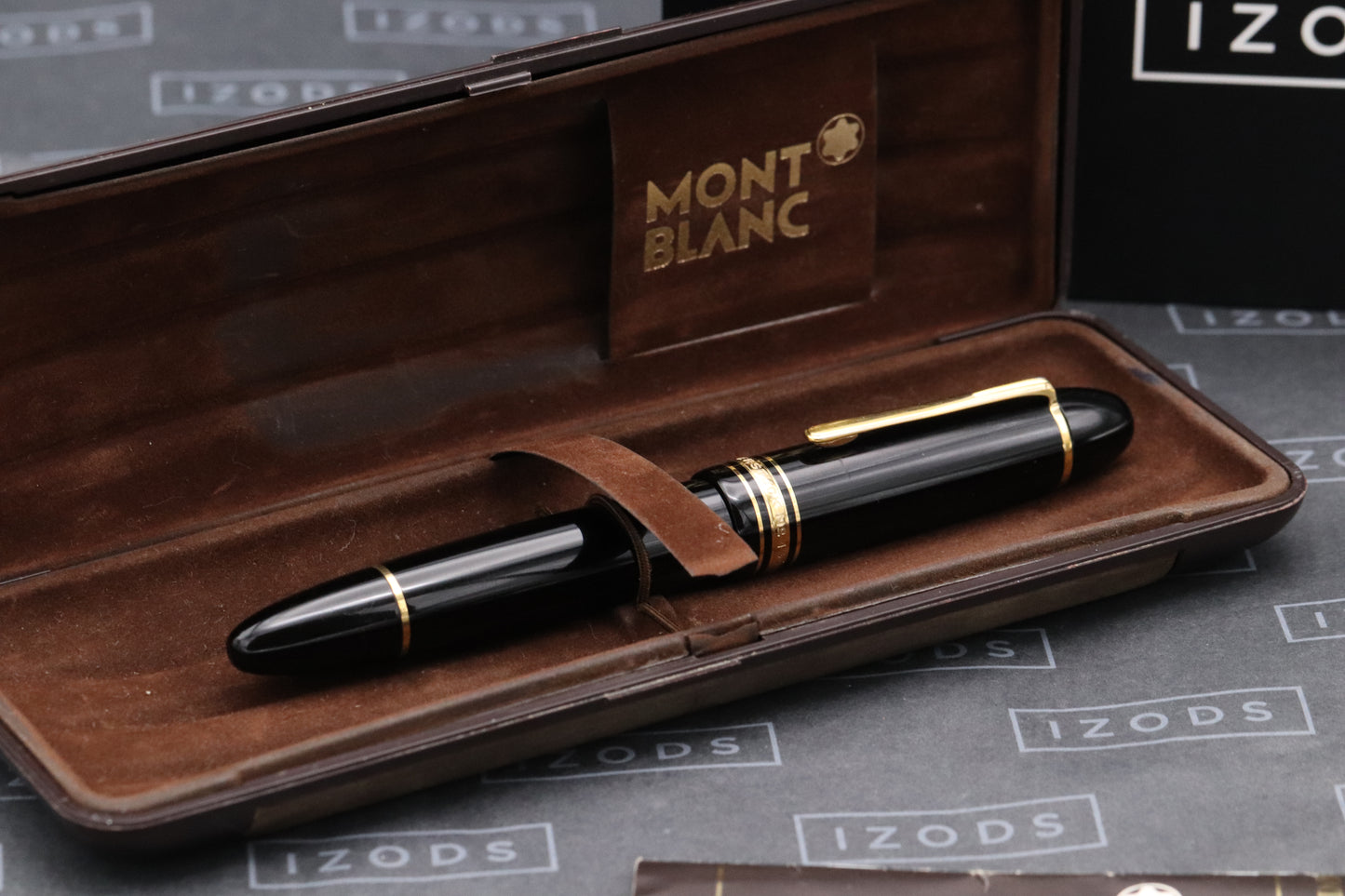Montblanc Meisterstuck 149 Gold-Coated Fountain Pen - Broad Nib