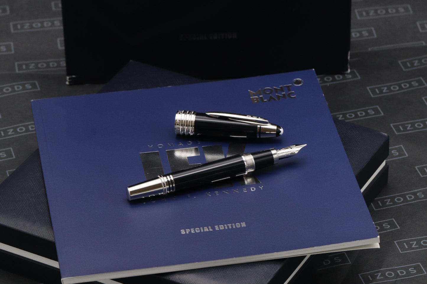 Montblanc Great Characters JFK Blue Special Edition Fountain Pen