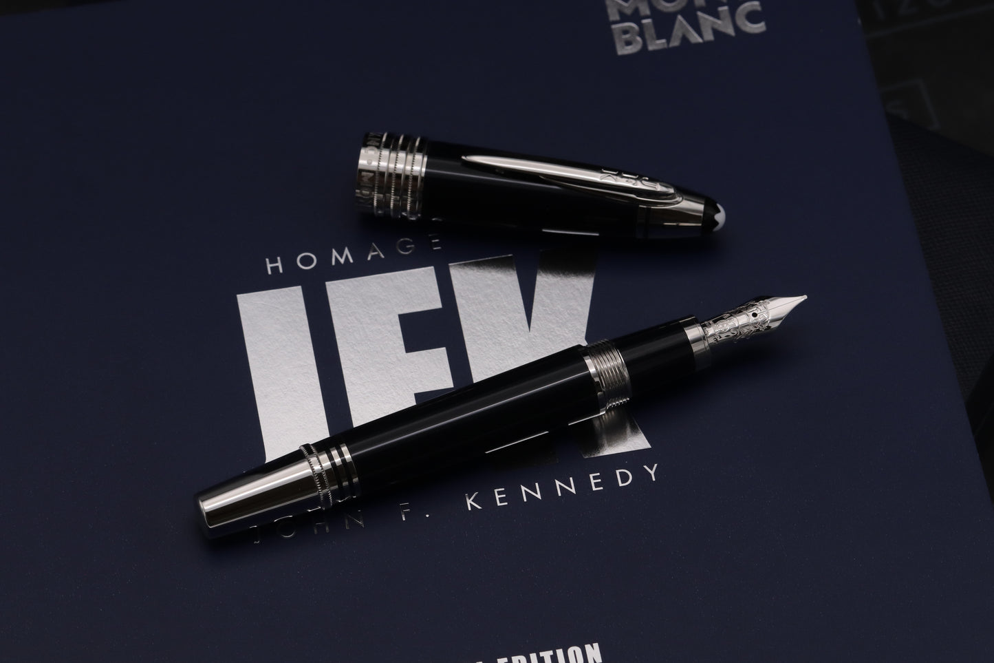 Montblanc Great Characters JFK Blue Special Edition Fountain Pen