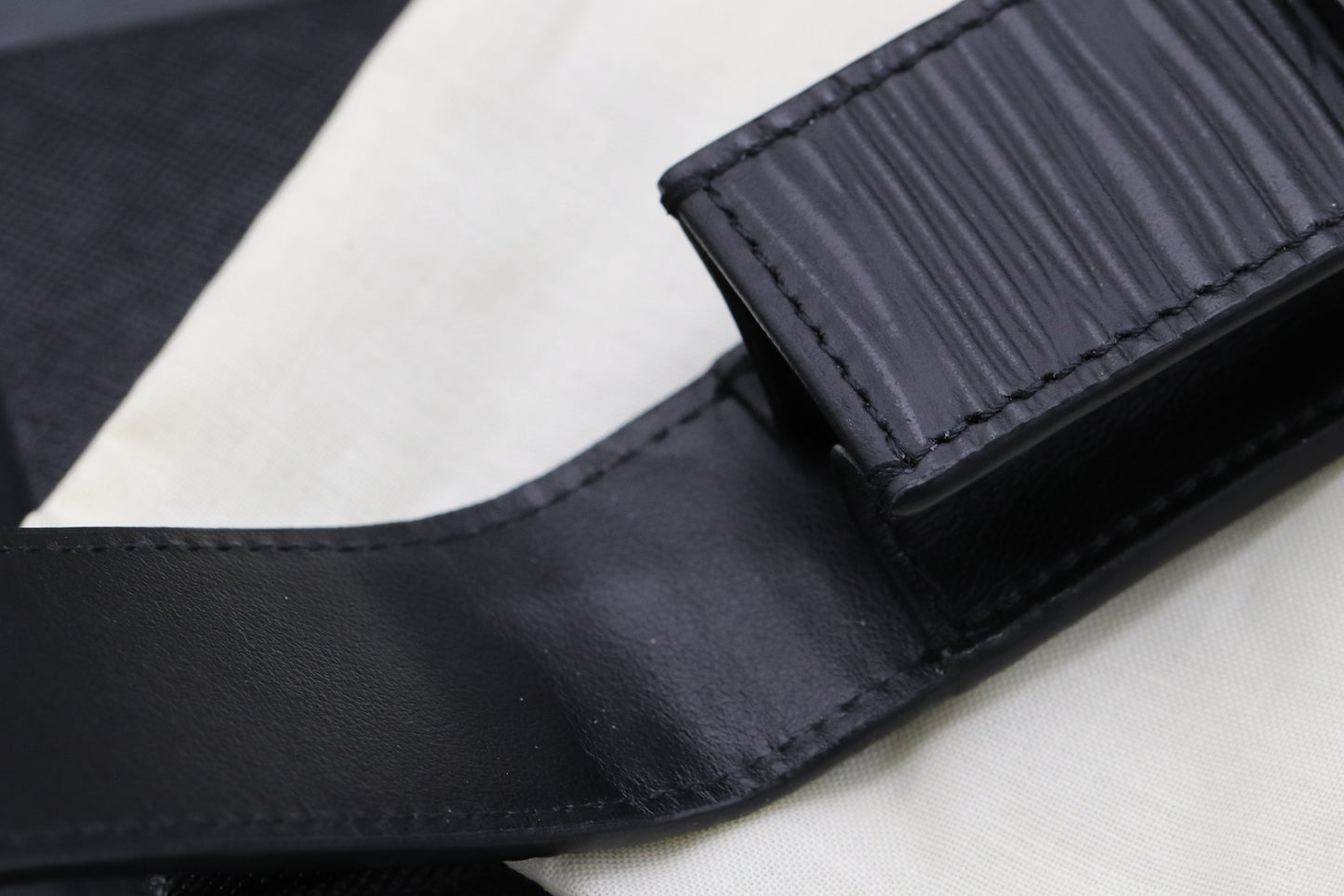 Montblanc One Pen Black Leather Pouch