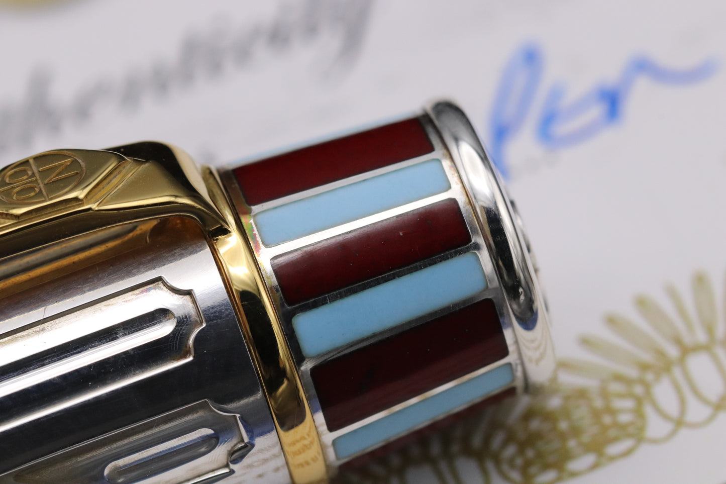 Onoto William Hill 80th Ann. Sterling Silver Limited Edition 25 Fountain Pen