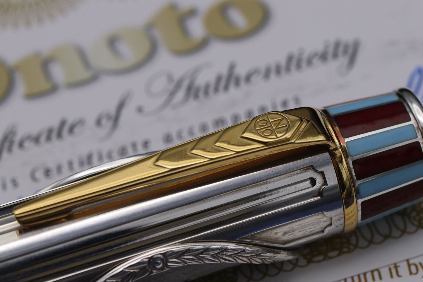 Onoto William Hill 80th Ann. Sterling Silver Limited Edition 25 Fountain Pen