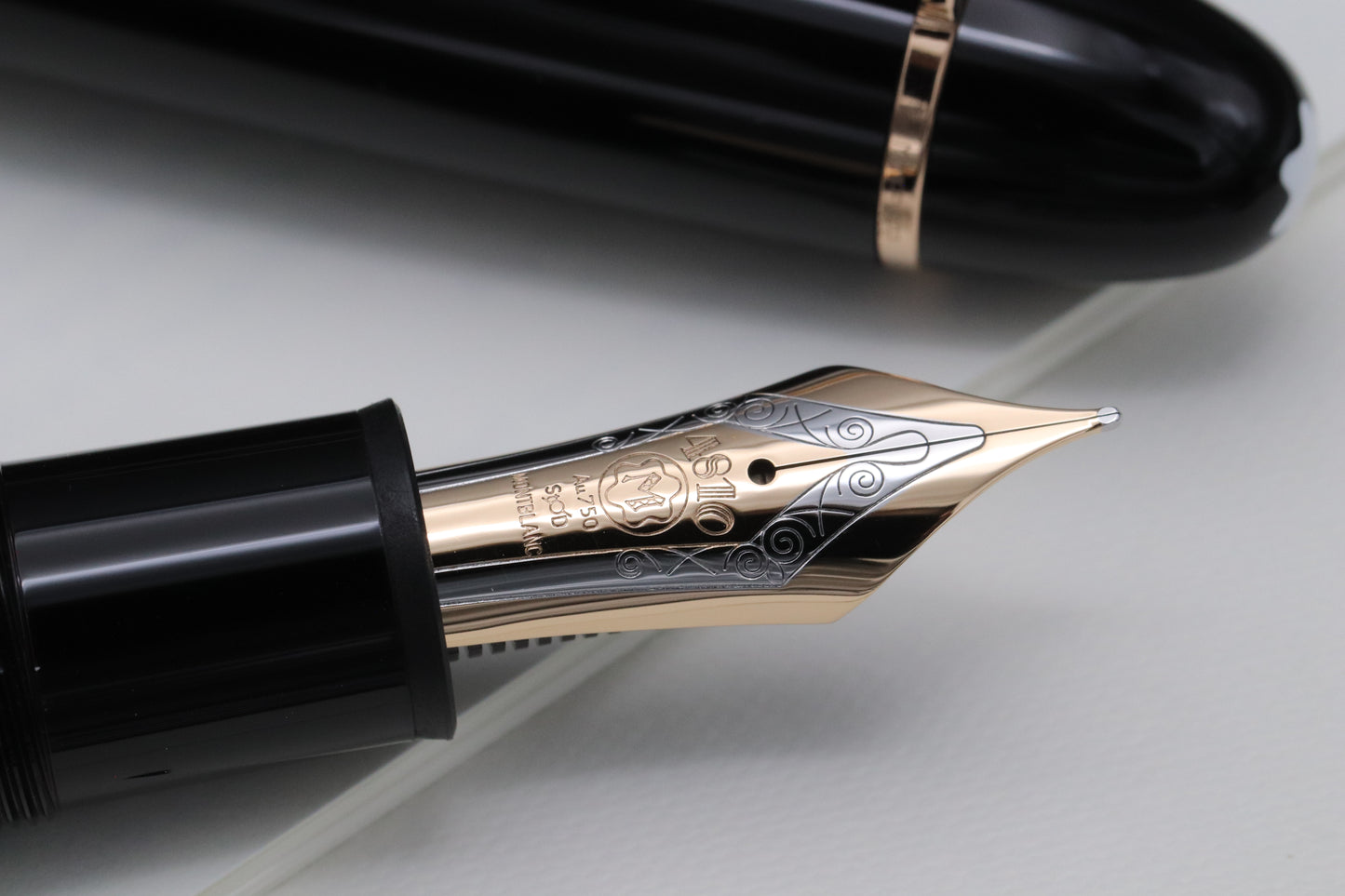 Montblanc Meisterstuck 149 Rose Gold-Coated Fountain Pen - Fine Nib