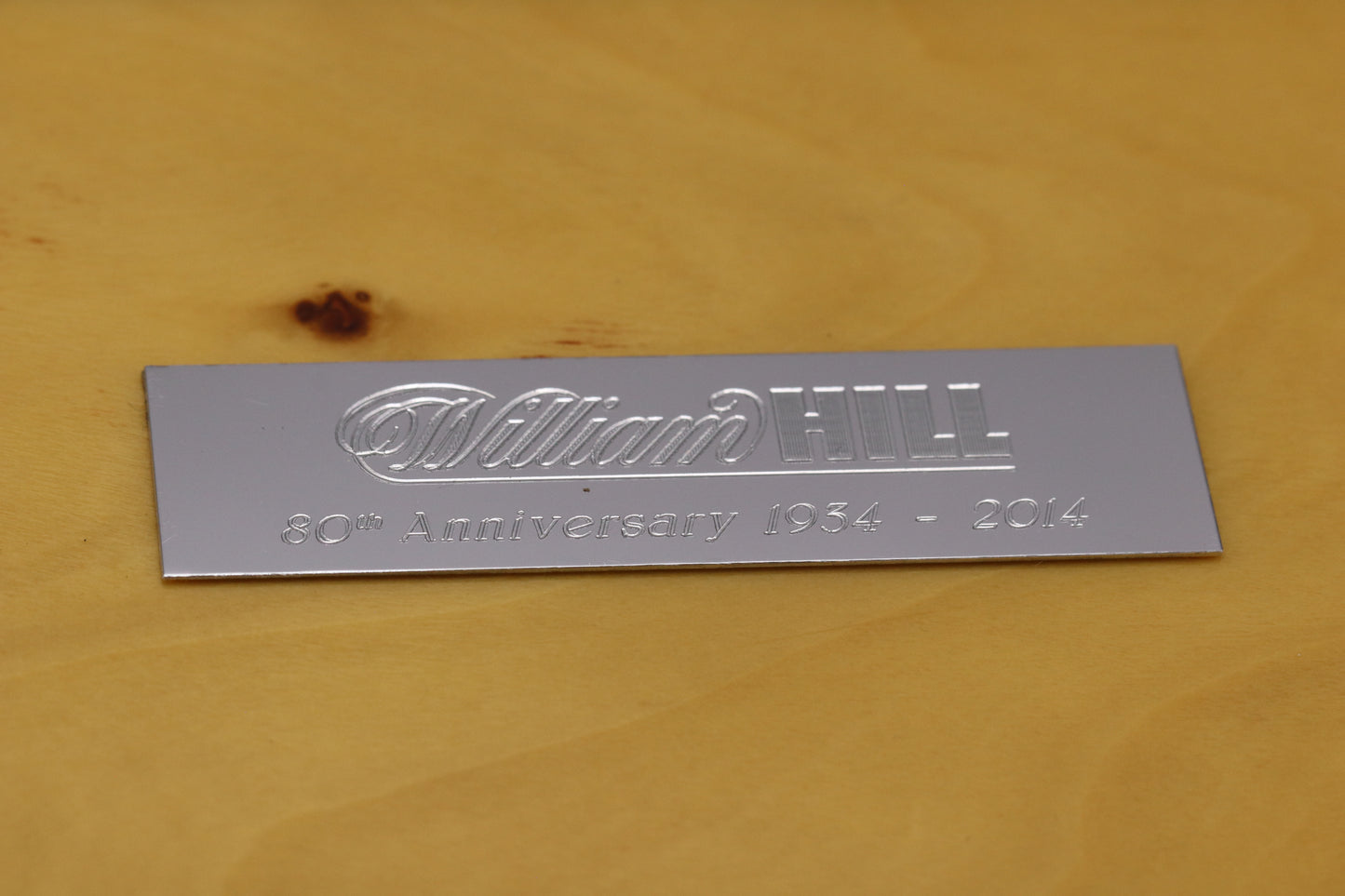 Onoto William Hill 80th Ann. Sterling Silver Limited Edition 25 Fountain Pen