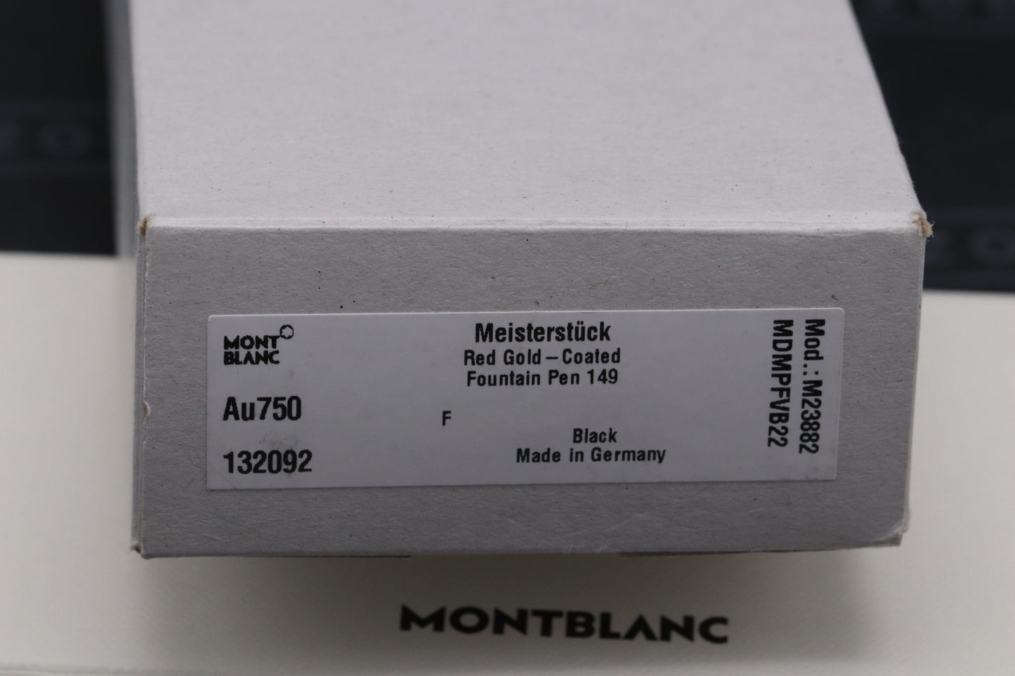 Montblanc Meisterstuck 149 Rose Gold-Coated Fountain Pen - Fine Nib