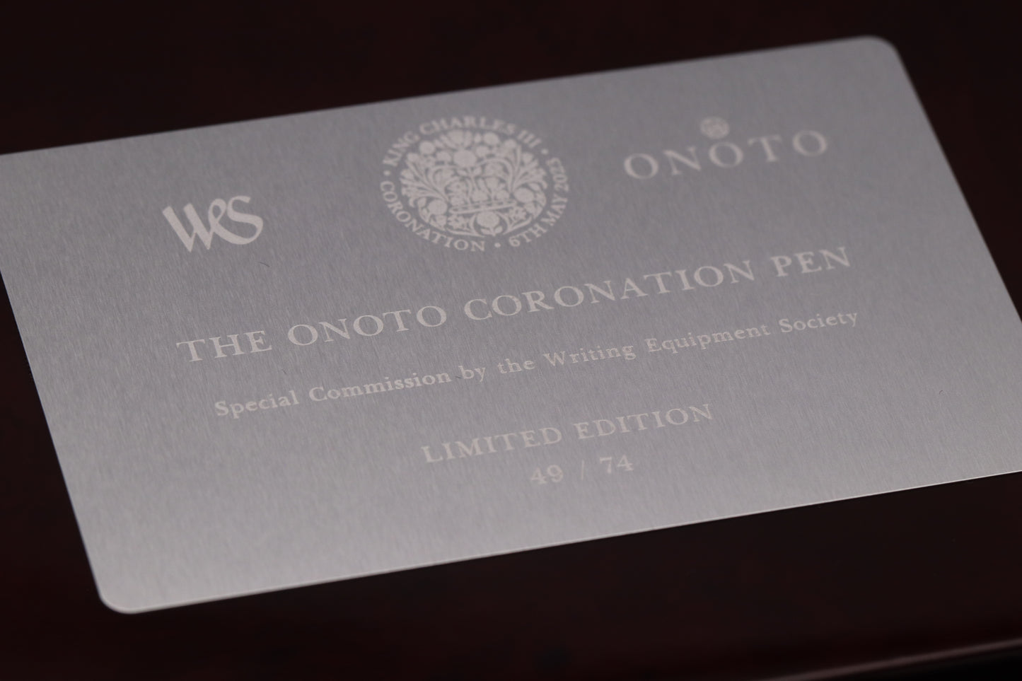 Onoto Magna The Coronation Pen LE70 Fountain Pen - UNUSED