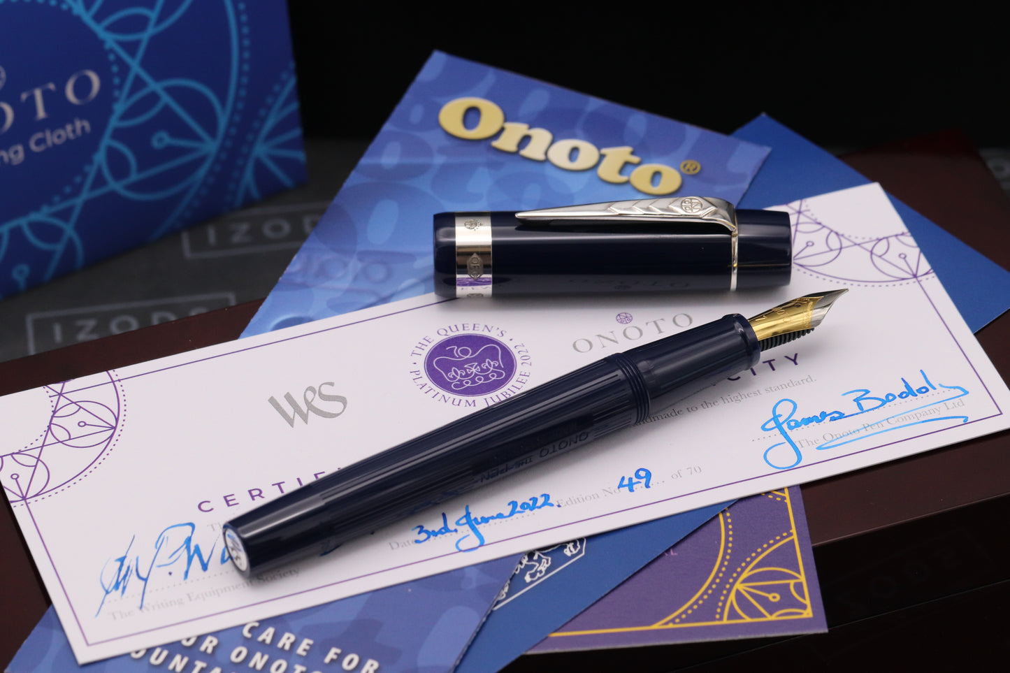 Onoto Magna The Queen's Platinum Jubilee LE70 Fountain Pen - UNUSED
