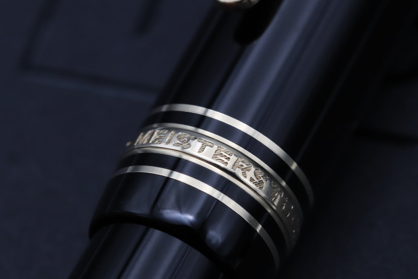 Montblanc Meisterstuck 146 LeGrand Gold Coated Fountain Pen - Broad Monotone Nib
