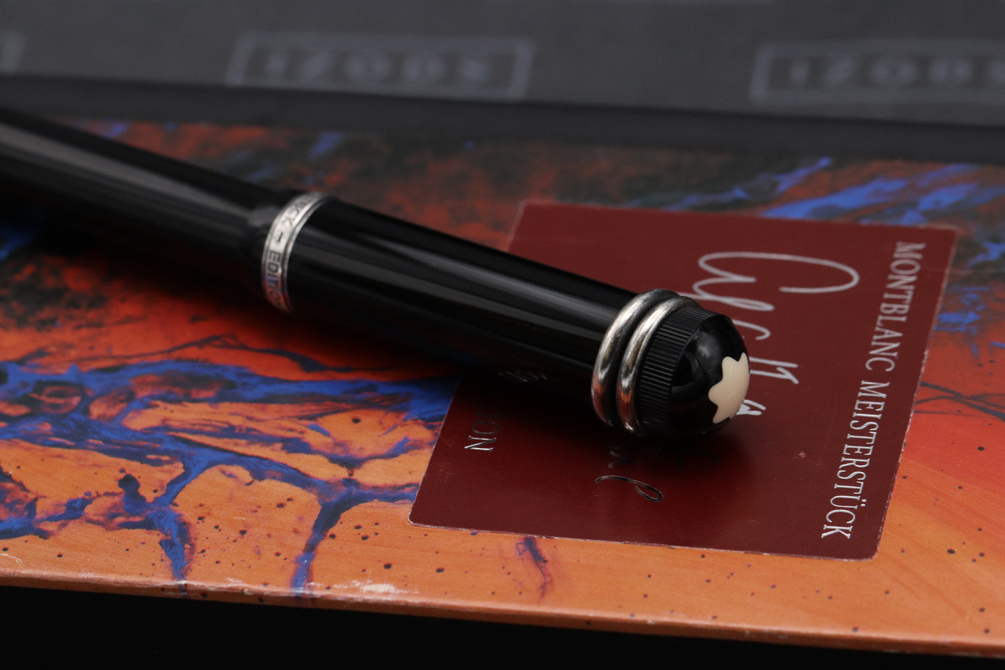 Montblanc Writers Edition Agatha Christie Sterling Silver Fountain Pen - Medium Nib