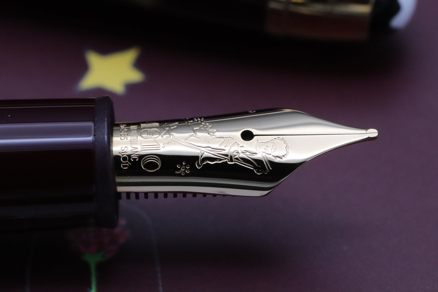 Montblanc Meisterstuck 146 LeGrand Le Petit Prince Planet Fountain Pen