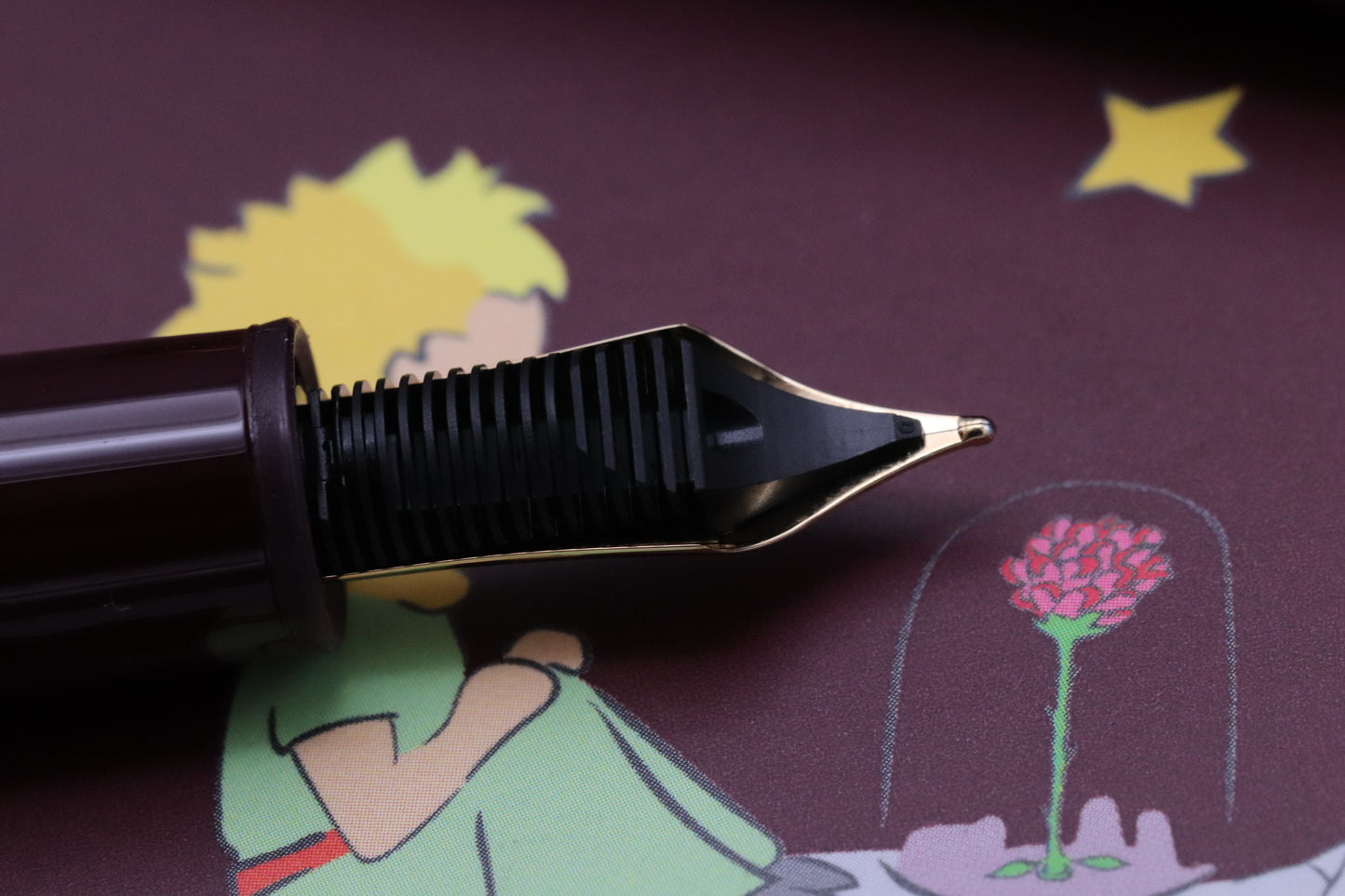 Montblanc Meisterstuck 146 LeGrand Le Petit Prince Planet Fountain Pen