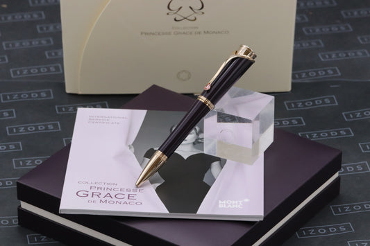 Montblanc Princesse Grace de Monaco Purple Ballpoint Pen