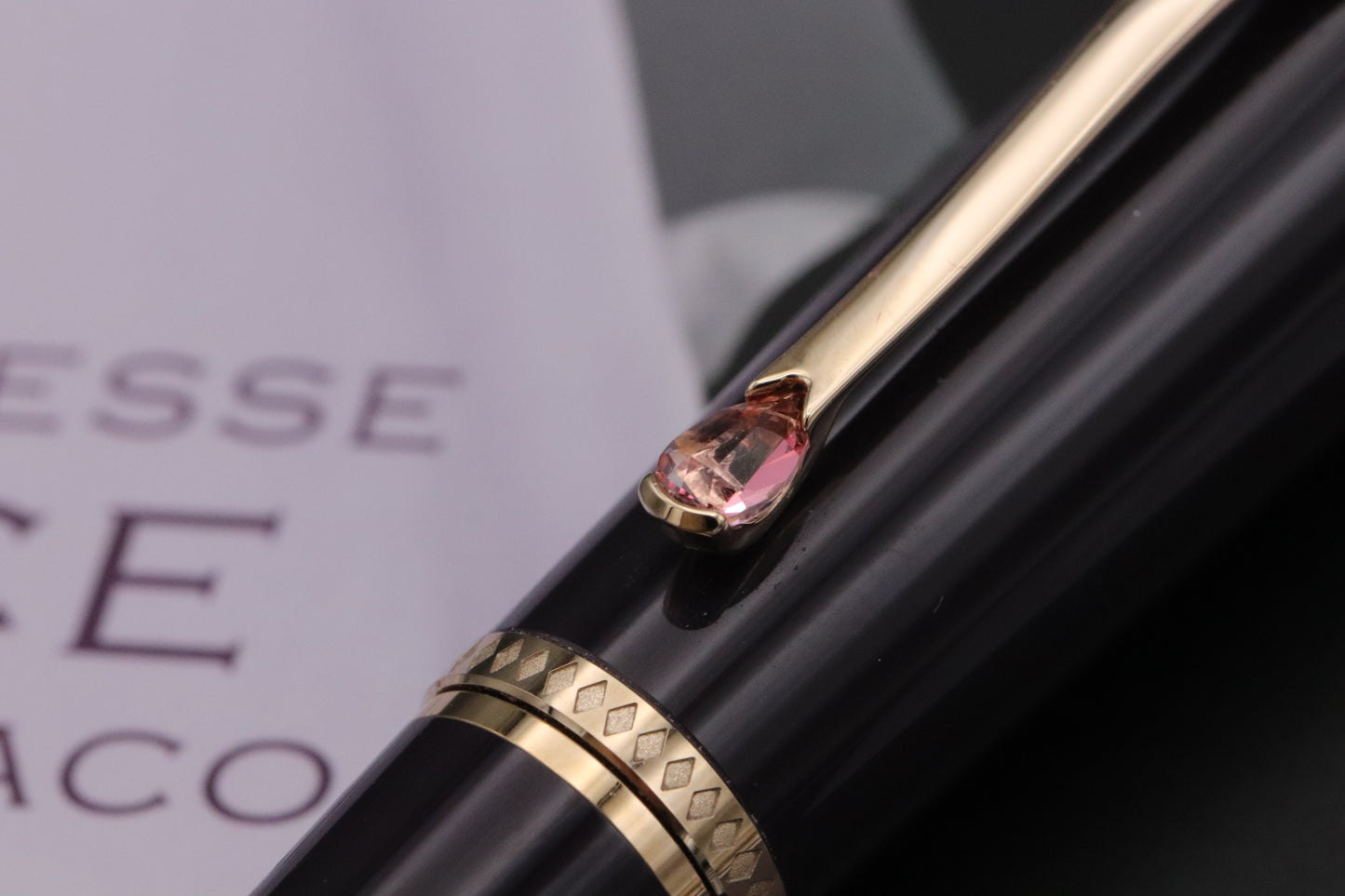 Montblanc Princesse Grace de Monaco Purple Ballpoint Pen