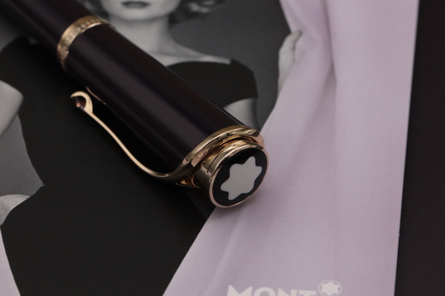Montblanc Princesse Grace de Monaco Purple Ballpoint Pen
