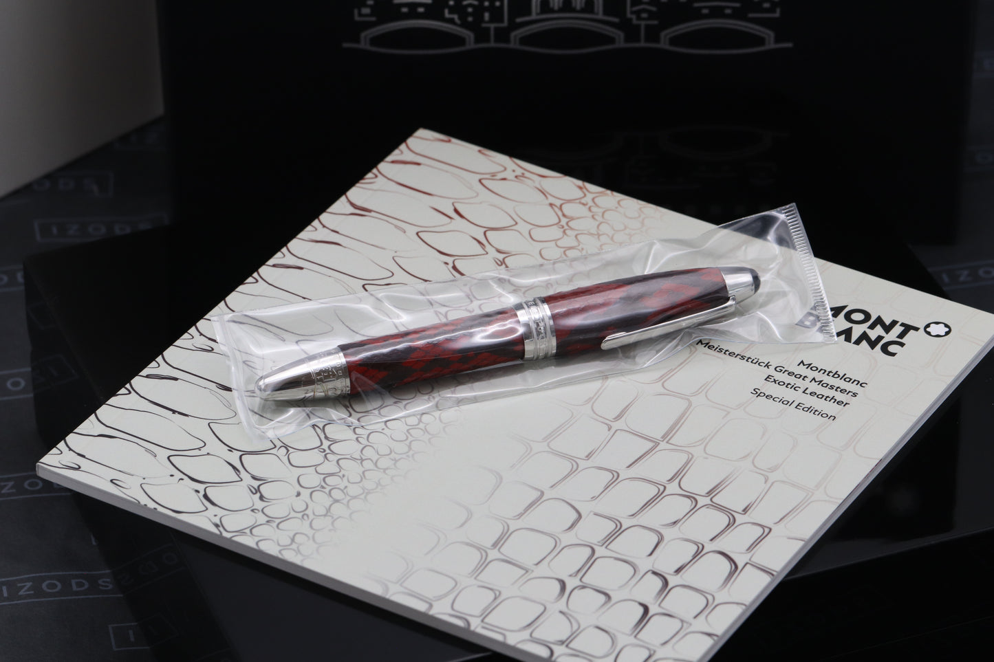 Montblanc Meisterstuck LeGrand Great Masters Python Leather Fountain Pen - FACTORY SEALED